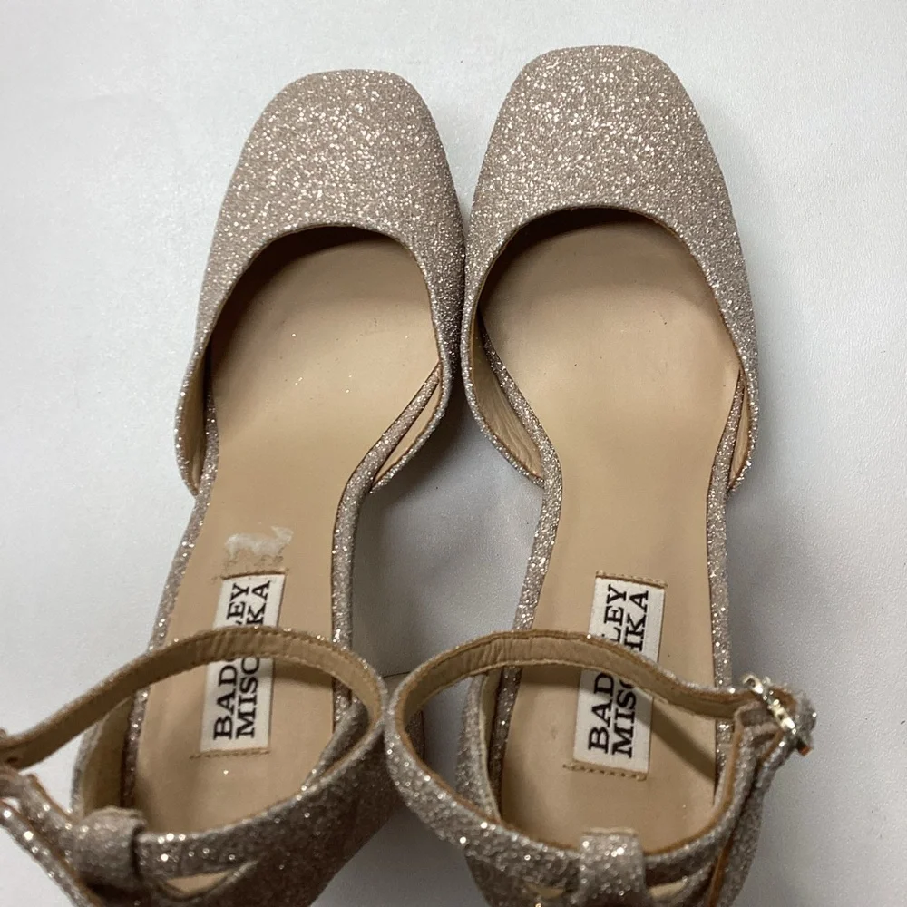 Badgley Mischka Jayda Ankle Strap Platform Pumps - Picture 8 of 15